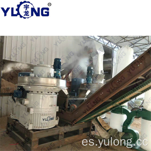 YULONG XGJ560 1.5-2TON / H Molino de pellets de leña de olivo